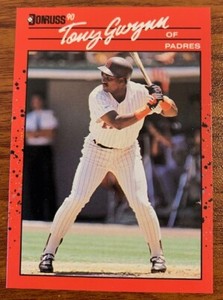 1990 Donruss Preview #9 Tony Gwynn San Diego Padres Free Shipping