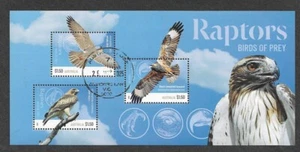 AUSTRALIA BIRDS OF PREY RAPTORS MIN SHEET 2025 FINE USED CTO - Picture 1 of 1