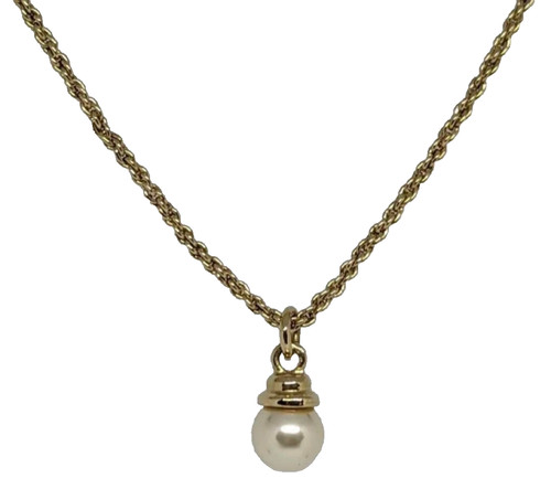 Collana di perle Christian Dior autentica donna usata