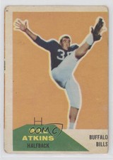 1960 Fleer Billy Atkins #24 Rookie RC