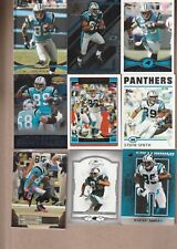 STEVE SMITH LOT OF 55 ALL DIFFERENT FOOTBALL CARDS PANTHERS UTAH UTES