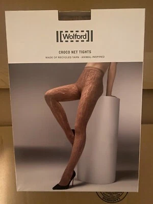 Medias Wolford Croco Net (totalmente nuevas) Foto 1 de 4