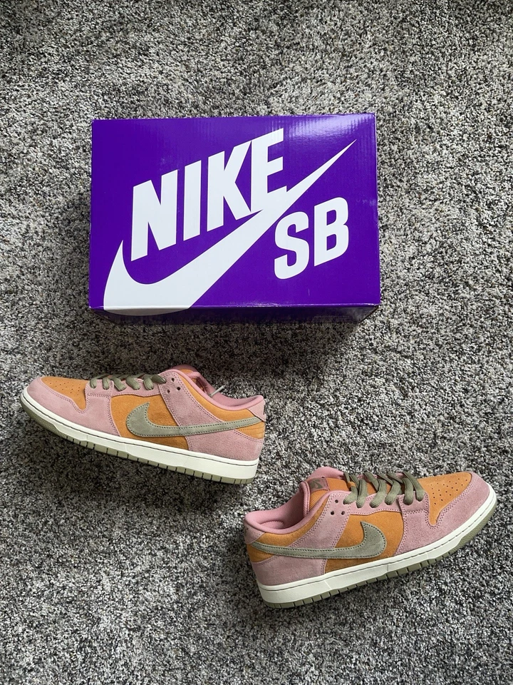 Nike SB Dunk Low Pro Red Stardust Size 12m HJ4135-600