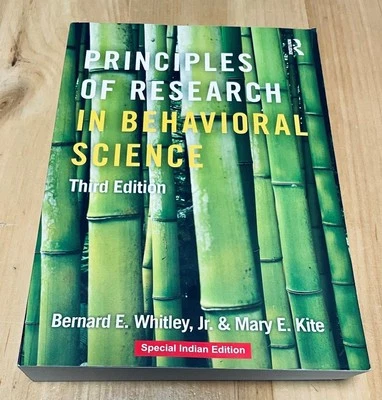 Principles of Research in Behavioral Science 3rd Edition Paperback 9781138653931 - Image 1 of 4