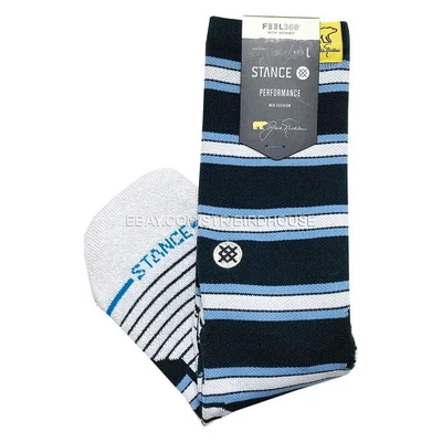 Calcetines Stance Jack Nicklaus Augusta Champion Crew para hombre golf a rayas soporte para arco Foto 1 de 4