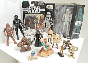 Guerra de las Galaxias Big Group 15x figuras coleccionables incl Boba Fett Chewbacca +++ AF - Imagen 1 de 8