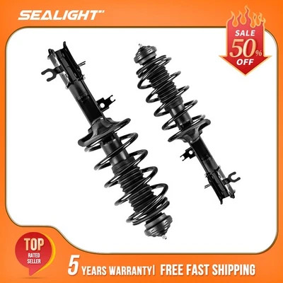 Pair Front Complete Struts For 04-11 Chevrolet Aveo 07-11 Aveo5 09-10 Pontiac G3 Foto 1 de 4