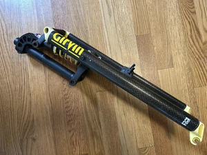 Girvin Vector Elite Carbon Fiber Mountain bike Suspension Fork 1 1/8” RARE 90s - Picture 1 of 14