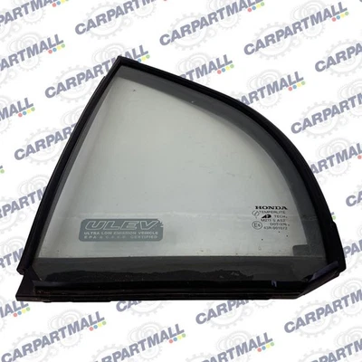 2001-2005 Honda Civic Sedan Rear Left Door Quarter Vent Window Glass 73491-S5D - Изображение 1 из 4