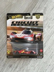 Hot Wheels Premium Ferrari 499P Red 1:64 Car Culture Circuit Legends Race - Picture 1 of 1
