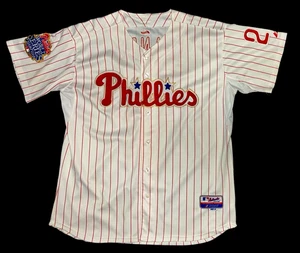 Phillies Raul Ibanez Majestic Authentic Collection Size 52 Jersey with W/S Patch - Picture 1 of 10