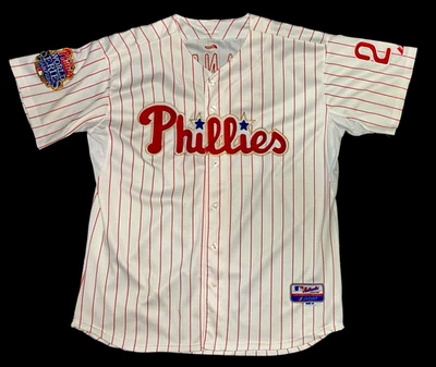 Phillies Raul Ibanez Majestic Authentic Collection Size 52 Jersey with W/S Patch - Image 1 of 4