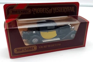 Modelos Matchbox Nº 3627 de antaño Y24 1927 Bugatti 44 vintage - Imagen 1 de 4