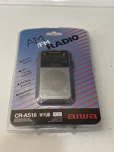 Brand New Sealed Aiwa CR-AS16 AM FM Portable Radio RARE - Picture 1 of 3