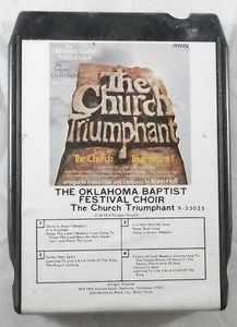 OKLAHOMA BAPTIST FESTIVAL CHOIR 8-Track Tape, Tested Working See Playlist - Picture 1 of 1
