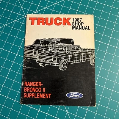 1987 年福特卡车店手动补充游侠,Bronco II — 第 1/2 张图片