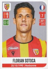 135 FLORIAN SOTOCA? 2020-2021 RC.LENS STICKER PANINI FOOT