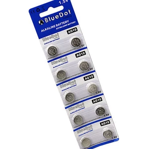 (LOT 10) PCS LR1130 AG10 389A Alkaline Watch Battery Button Cell 1.5V US Seller - Picture 1 of 1