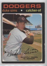 1971 O-Pee-Chee Duke Sims #172