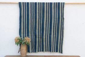 Vintage African Striped Mud Cloth - Picture 1 of 6