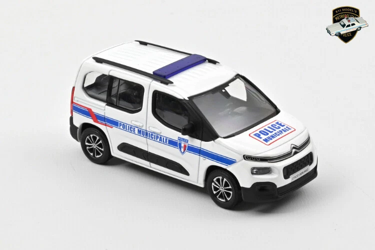 CITROËN BERLINGO 3 2020 - Voiture Police municipale France - 1/43 NOREV 155767 - Photo 1/1