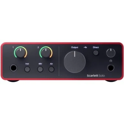 Focusrite Scarlett Solo 4th Gen | Neu - Bild 1 von 4