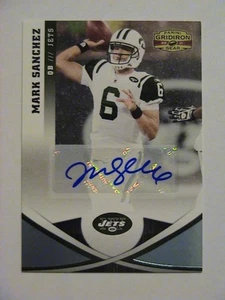 2011 Gridiron Gear Mark Sanchez NY Jets Auto 1/1 - Bild 1 von 1