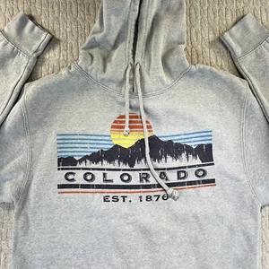 Colorado Tourist Girls boys hoodie sweater size (S) salt Creek drawstring - Picture 1 of 8
