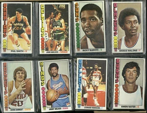 Juego de baloncesto Topps 1976 casi completo 139/144 EX a NUEVO Jabbar Missing Commons - Imagen 1 de 8