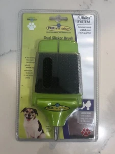 Cabezal de cepillo FURminator Dual Slicker Sistema FURflex - Imagen 1 de 2