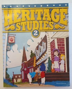 BJU Press Heritage Studies 2 Textbook Homeschool Curriculum Book 3E Second Grade - Picture 1 of 1