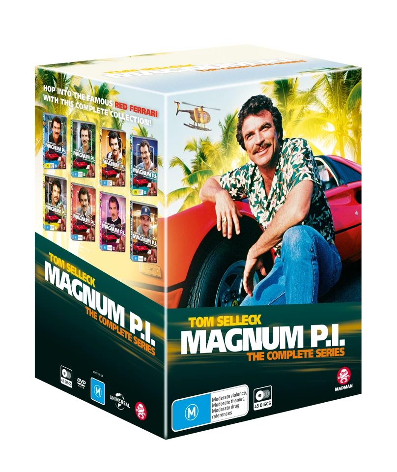 BRAND NEW Magnum P.I. : The Complete Series (DVD, 45-Disc Set) R4 - image 1 of 1