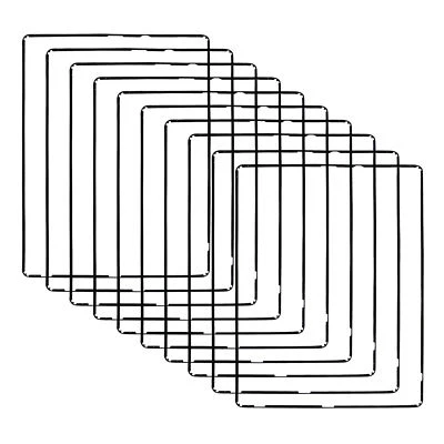 Lote de 30 Digitalizador iPad 2 3 4 Pantalla LCD Bisel Plástico Marco Medio + Adhesivo Negro Foto 1 de 4