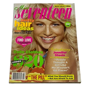 Vintage Seventeen Teen Magazine FEBRUARY  2006,Jennifer Steele,Pretty Hair Ideas - Picture 1 of 19