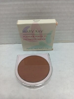 Mary Kay Powder Perfect Pressed Powder (Bronze) .26 Oz. #6253 NEW NIB - Image 1 of 3