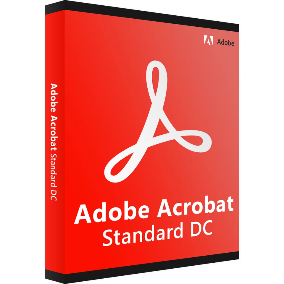 Adobe Acrobat Standard DC (1 Nutzer/ 2 PC - 1 Jahr) ESD Code per Mail - Bild 1 von 1