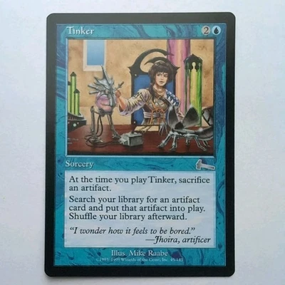 MTG Tinker Urza's Legacy Regular Uncommon 45/143 - Image 1 of 2