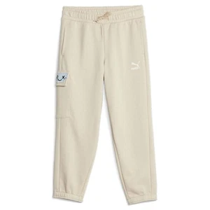 PUMA Classics Mix Mtch Cargo Sweatpants Youth Boys Beige Casual Athletic Bottoms - Picture 1 of 2