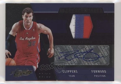 2012-13 Absolute Frequent Flyer Jerseys Auto Prime /10 Blake Griffin #14 Auto - Image 1 of 2