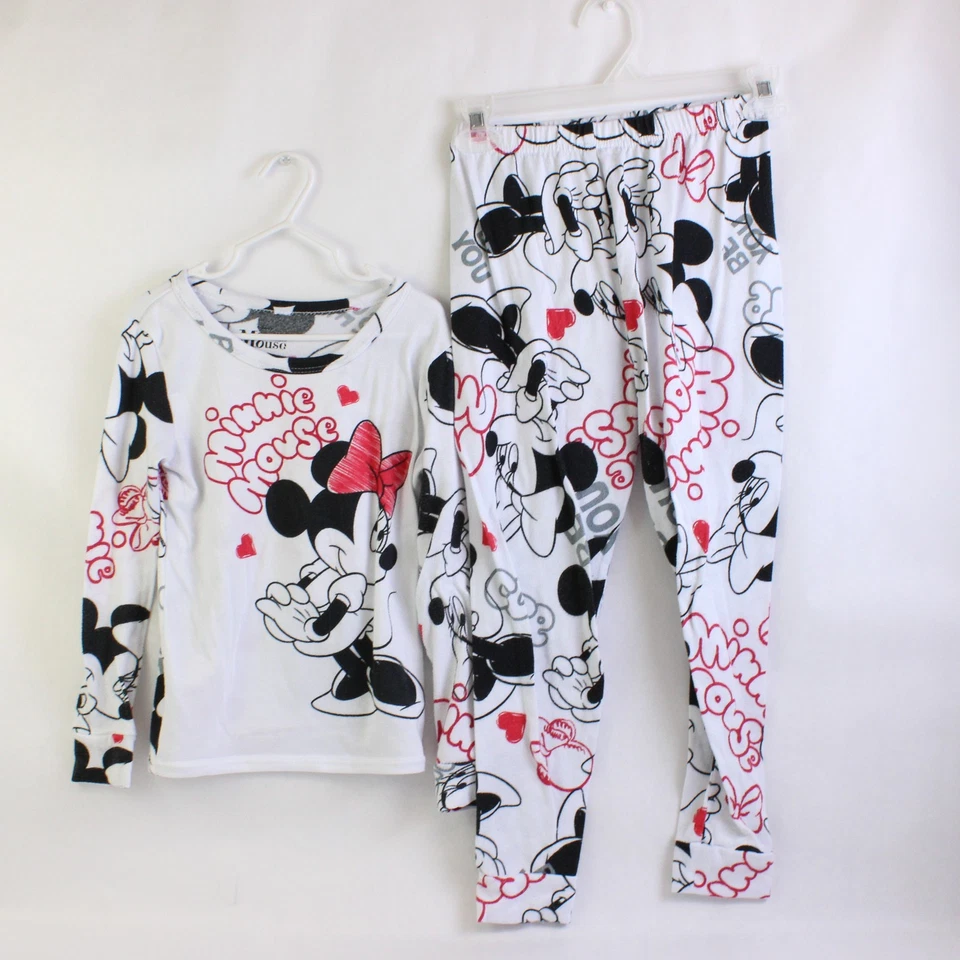 Juego de pijama de 2 piezas Disney Minnie Mouse para niña talla 10 Foto 1 de 4