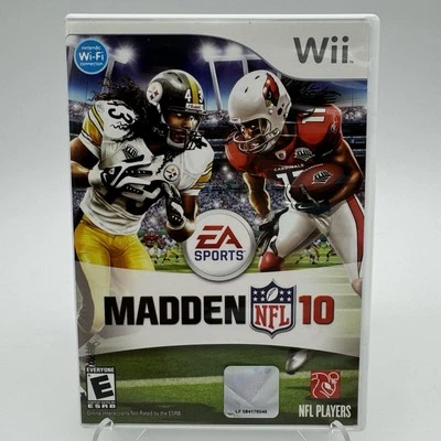 Refurbished Madden NFL 10 - Nintendo Wii - Complete CIB - Excellent - Image 1 of 4