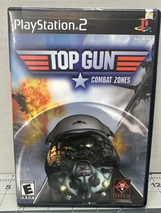 Top Gun: Combat Zones (Sony PlayStation 2, 2001) PS2 Black Label Complete - Picture 1 of 4