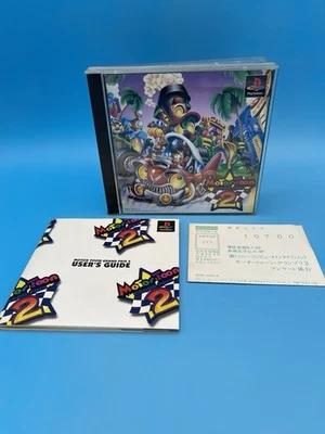 Motor Toon Grand Prix 2 SONY PS1 PlayStation Japan CIB w/ reg card - US Seller! - Image 1 of 4