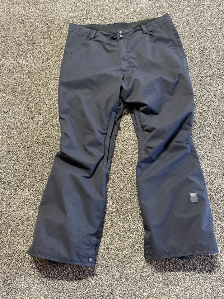 Езда сноуборда верхняя одежда мужской сноуборда брюки черный X-Large снег брюки вентилируемый XL - Изображение 1 из 4