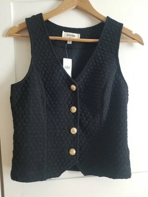 Chaleco tejido Anthropologie Porridge Aila botones delanteros tallas S Foto 1 de 4