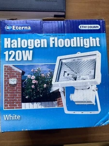 Eterna ETH120LWH Halogen Outdoor Floodlight 120W white - Picture 1 of 5