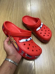 Lightning McQueen Crocs Clogs Light Up Unisex Kids/Adults Disney Cars Shoes US - Picture 1 of 8