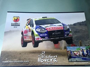 Carte postale Postcard FIAT FUNTO S2000 LLOVERA WRC 2010 - Picture 1 of 1