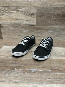 Zapatilla deportiva Vans Off The Wall de lona negra para mujer talla 7,5 - Imagen 1 de 8