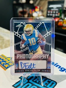 2021 Leaf Flash - Flash Photography Purple #FP-DF2 Demetric Felton /75 (AU, RC) - Picture 1 of 2